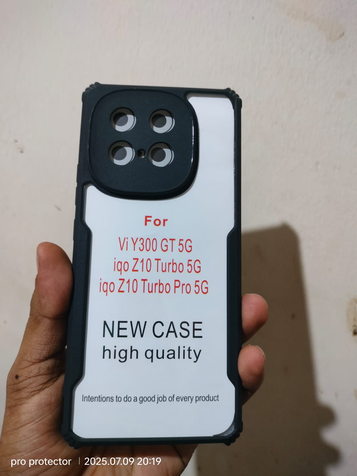 For Vivo iQOO Z10 Turbo 5g/Z10 pro turbo 5G/ vivo y300 GT5g Xundd Case Shockproof Anti-drop Shell TPU & PC Back Transparent Cover Bumper Phone Case