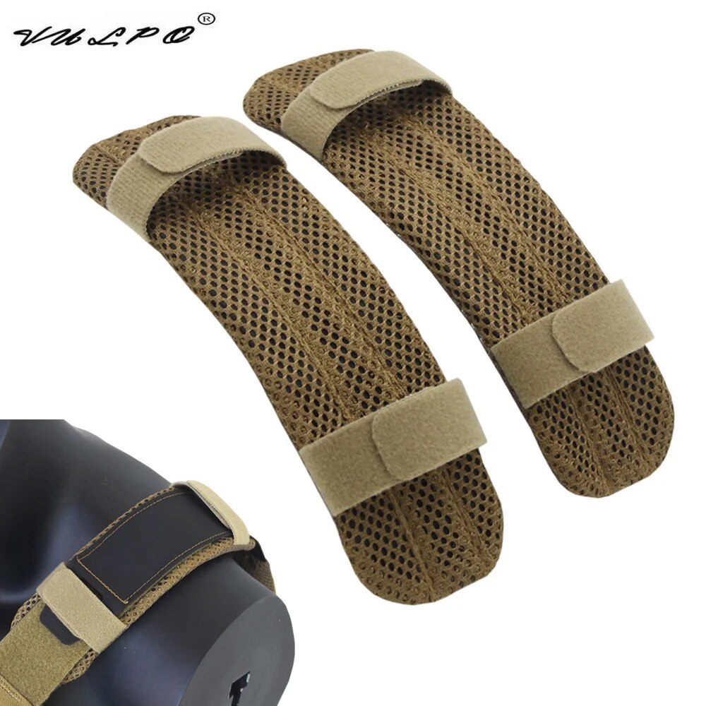 VULPO Tactical Vest Strap Shoulder Pads Breathable Mesh Cushion Shoulder Pad For FCSK FCPC LV119 AVS Vest Plate Carrier