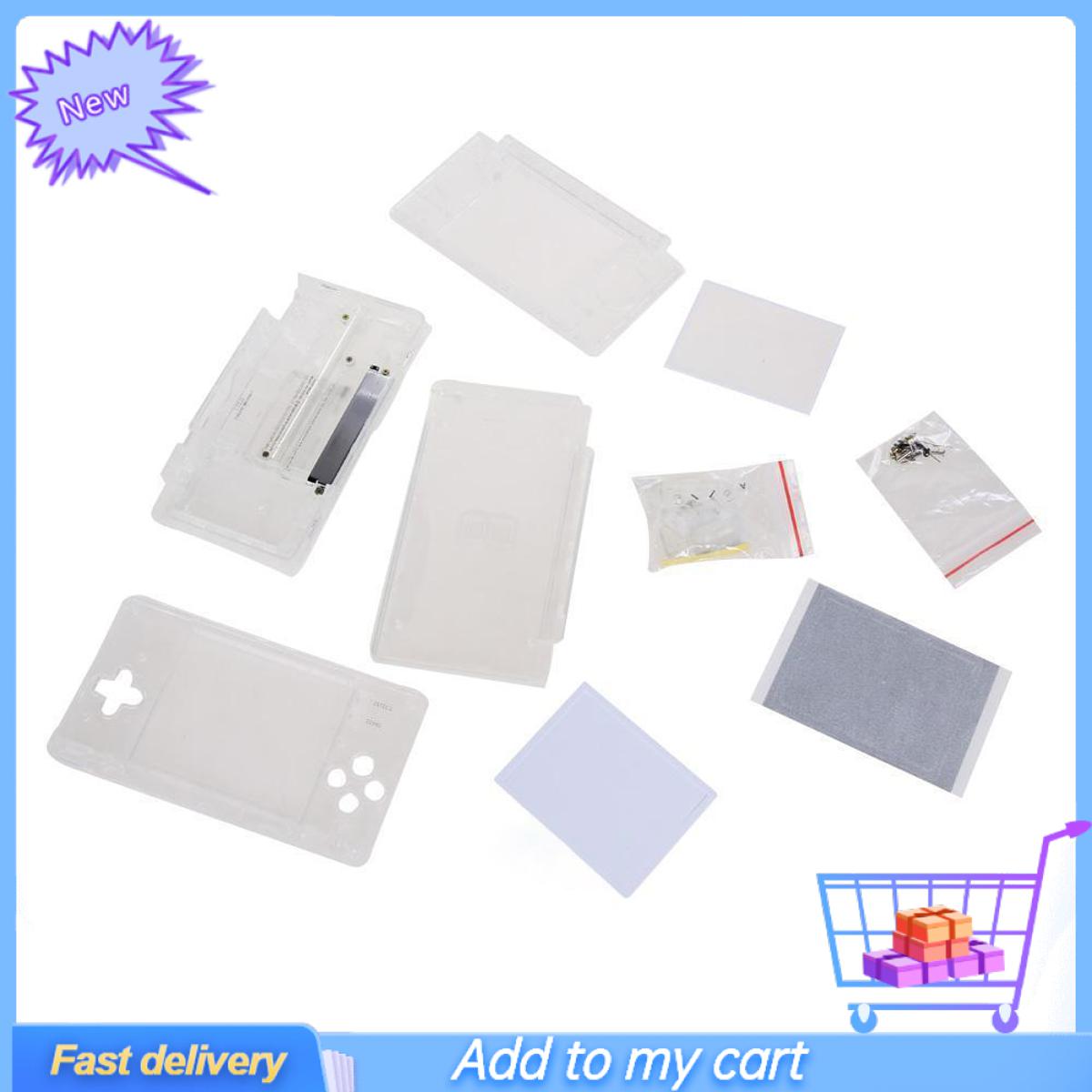 Replacement Transparent Housing Shell Screen Lens Case for Nintendo DS Lite
