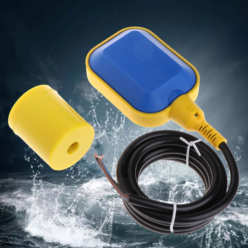 Float Switch Fluid Water Level Sensor Controller for Pump Submersible Motor with Weight and Cable Fully Automatic. 