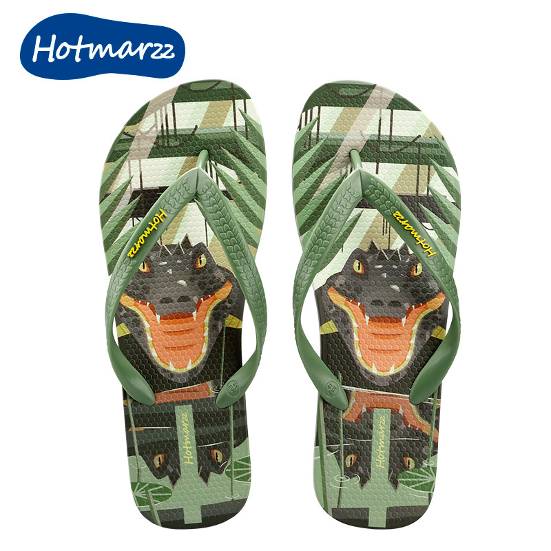 hotmarzz men's new flip-flop slippers new slippers summer seaside. 