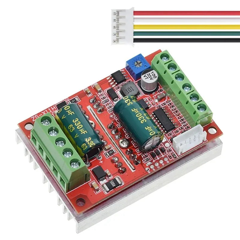 DC 6-60V 400W BLDC Three Phase DC Brushless Motor Controller. 