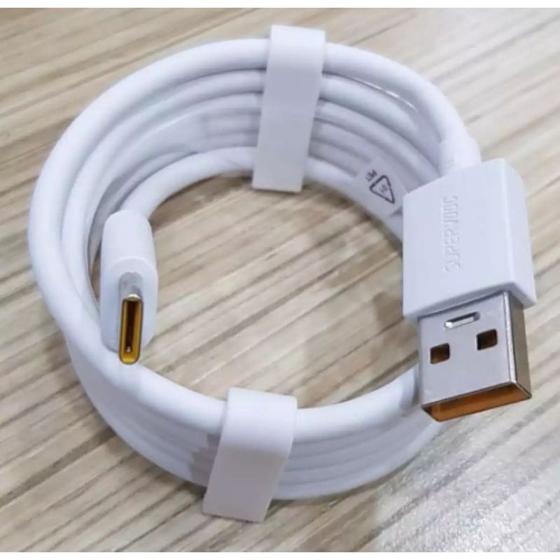 Realme  Cable 80W 65W Usb Type C Super Dart Vooc Charger Cable Realme Gt NEO 5 3T 3 2 GT2 Pro 11 9 10 pro plus C55 C53. 