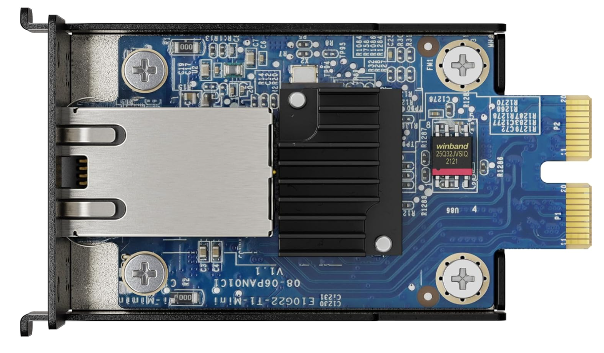 Synology Network Upgrade Module adds 1x 10GbE RJ-45 (E10G22-T1-Mini)