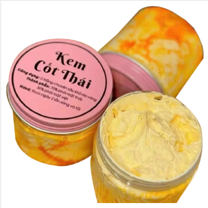 Kem Cot Thai White Body Cream - 250 gm
