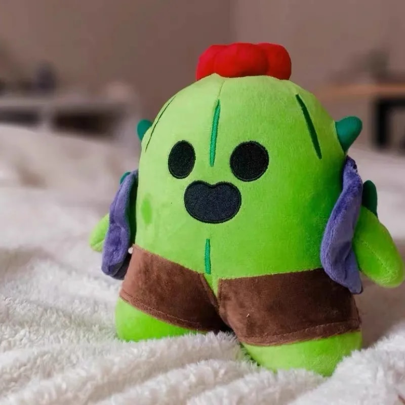 Coc 25cm Plush Toy Supercell Leon Spike Cotton Pillow Dolls Game Characters Game Peripherals Gift For Children Clash Of Clans. 