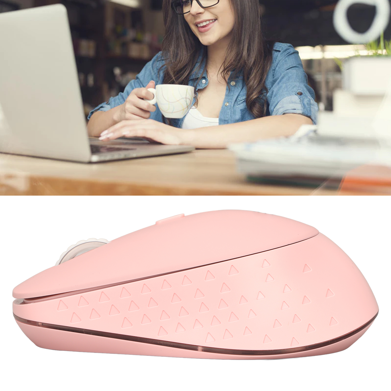 Wireless Mouse, Computer Mouse Universal for Home for Travel. 