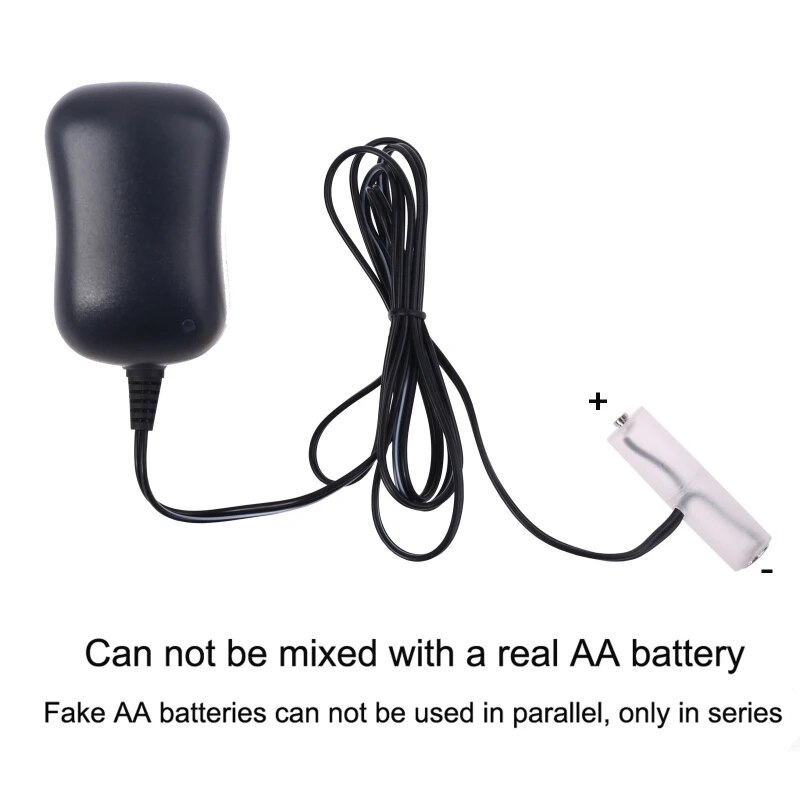 AA Battery Eliminator US/EU/UK Power Supply Adjustable Voltage 3V 4.5V 6V 9V 12V Adapter Can Replace 2AA To 8AA Batteries For To. 