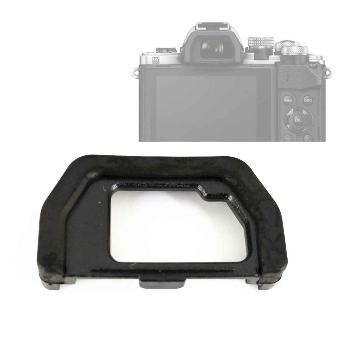 【YIYANGMAOYI111】Hard Viewfinder Eyecup Eye Cup replace EP-15 for Olympus OM-D OMD E-M10 Mark II / E-M5 Mark II / E-M5 Mark