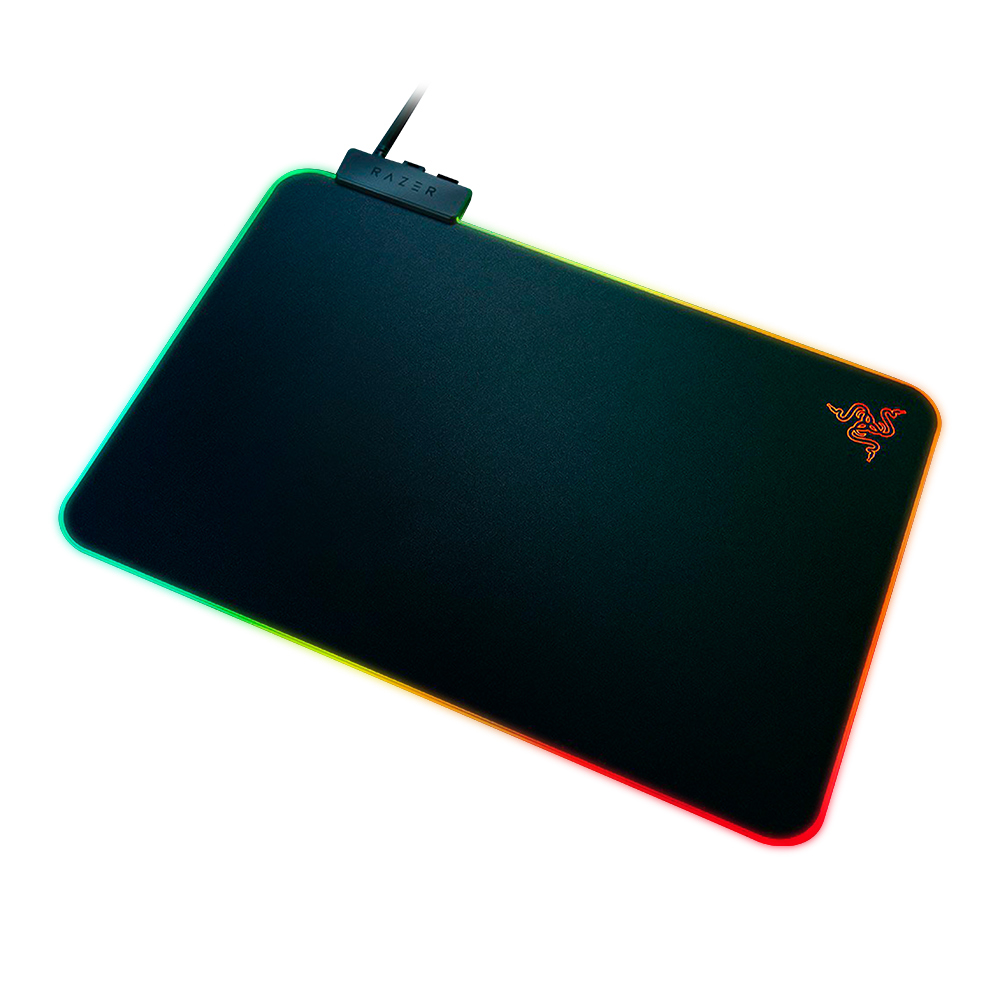 Razer Firefly V2 - RGB Gaming Mouse Pad - Customizable Chroma Lighting - Built-in Cable Management - Balanced Control & Speed - Non-Slip Rubber Base. 