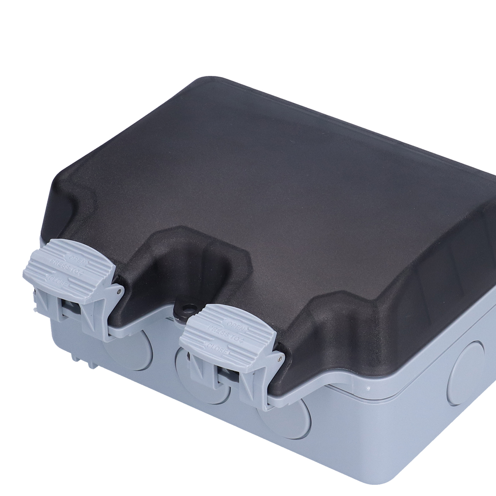 European Standard Waterproof Socket, Waterproof Dual Power Socket Dual Power for Factories for Construction Sites. 