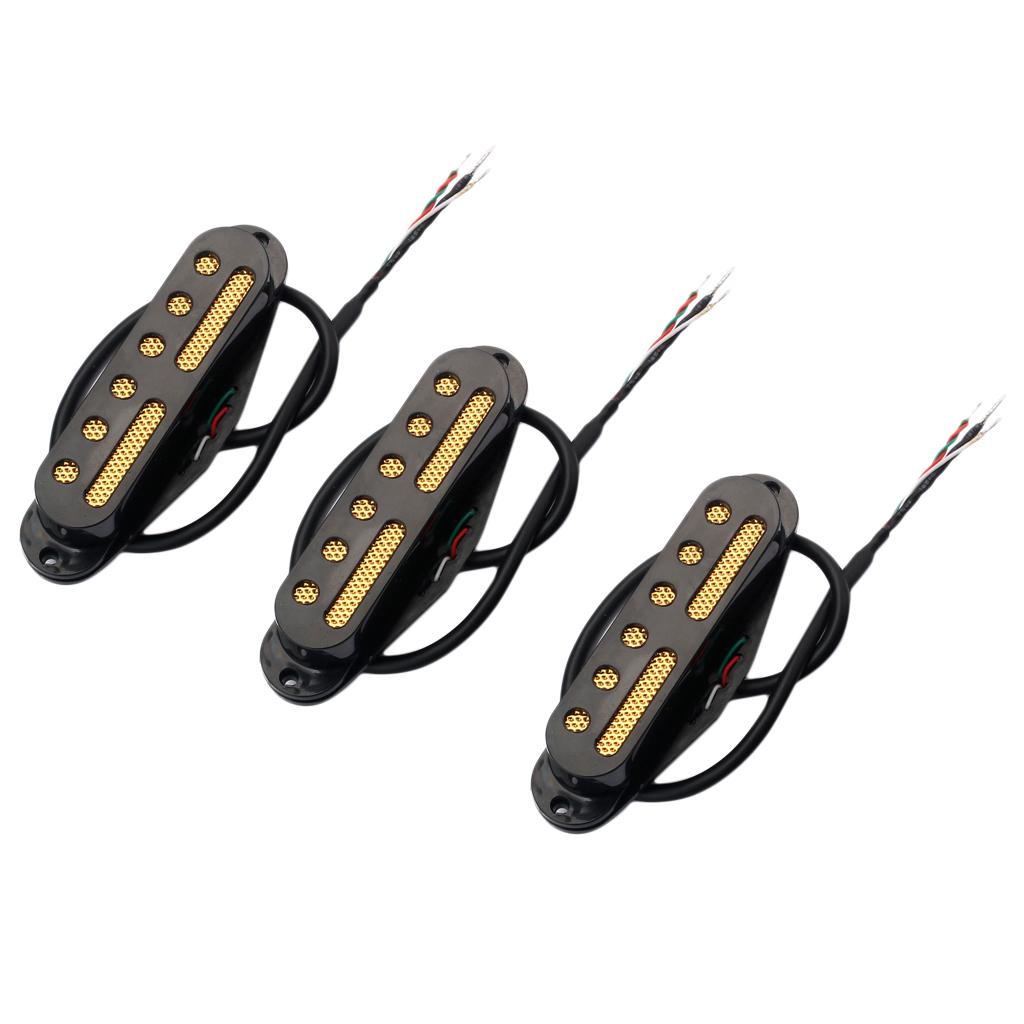 SSS Standard Single Coil Pickup Set 48/50/52 Electric Guitar Parts Accessory. 