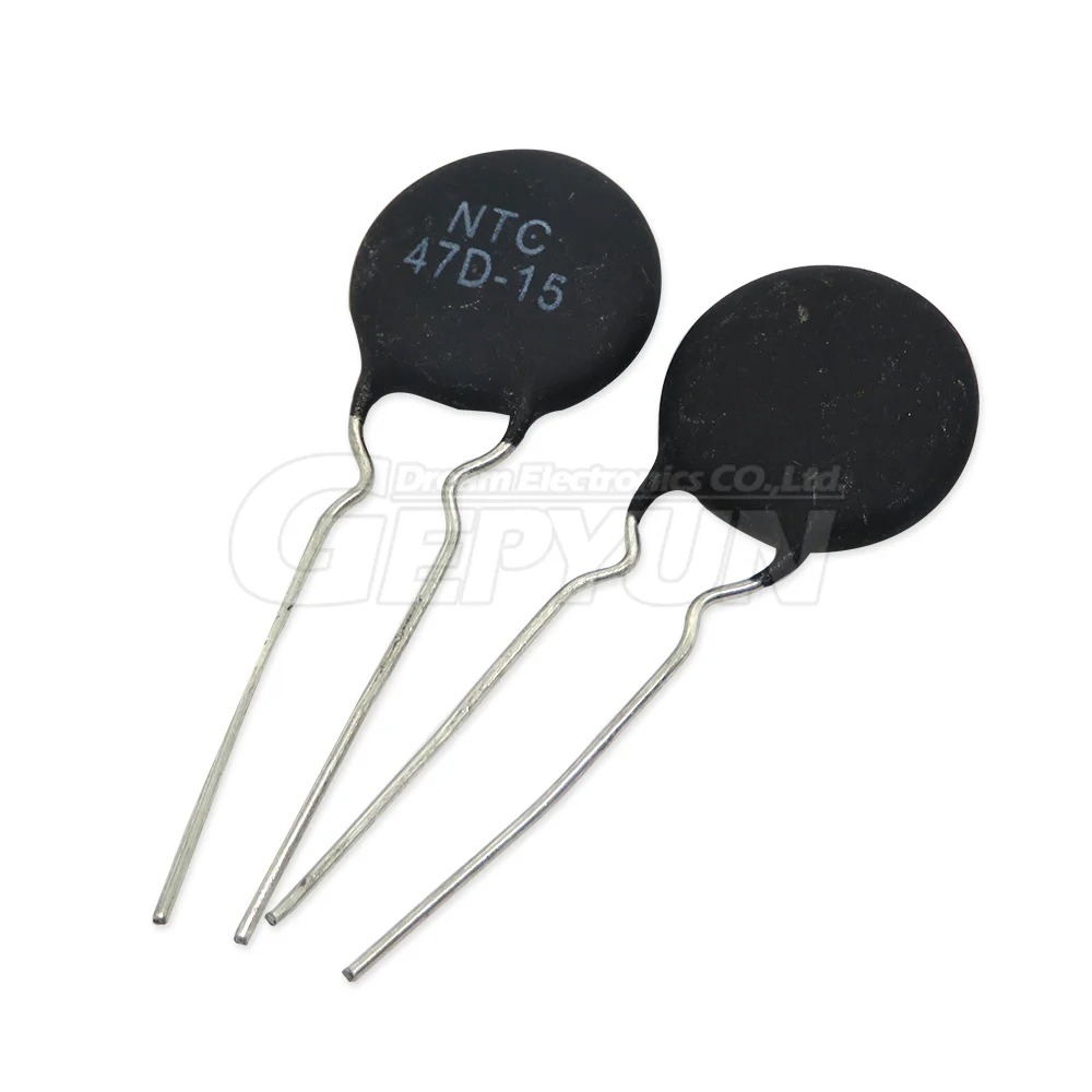 10pcs NTC 5D 8D 10D-9 10D-11 10D-13 10D-15 10D-20 10D-25 47D-15 Thermistor 5D-7 5D-9 5D-11 5D-15 5D-20 8D-20 Thermal Resistor. 