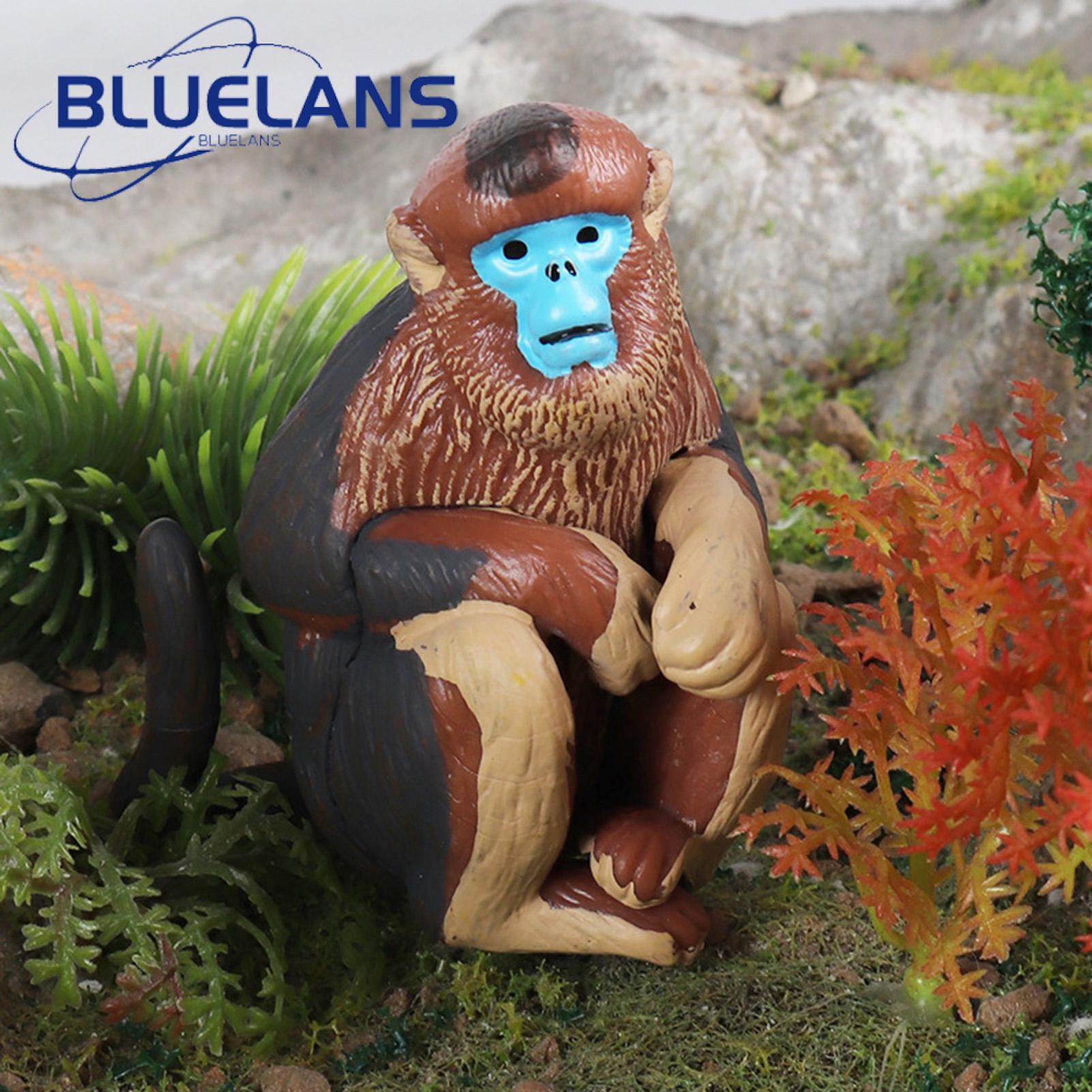 Primate Model Miniature Monkey Figurine Model Desktop Decoration