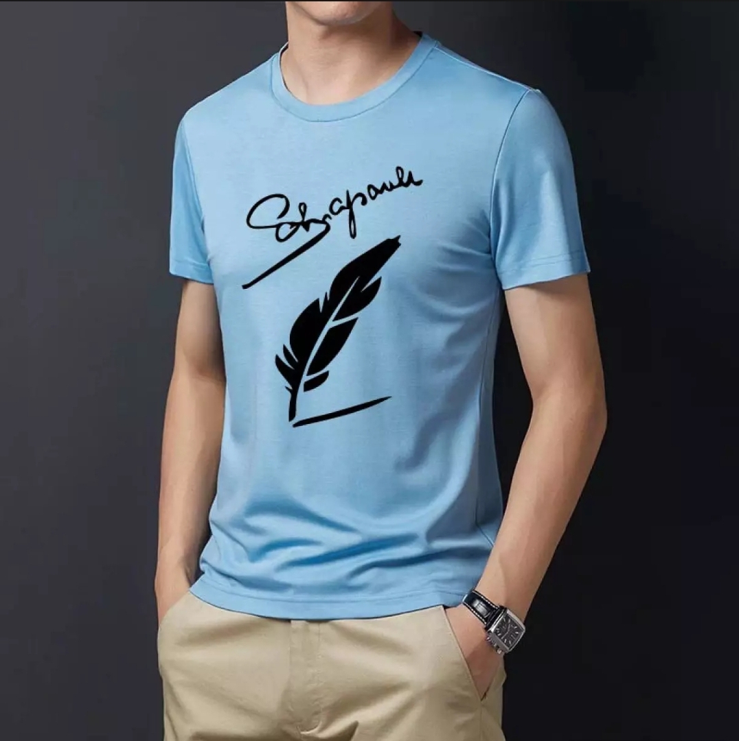 T-Shirts Summer  Print T Shirt Men. 