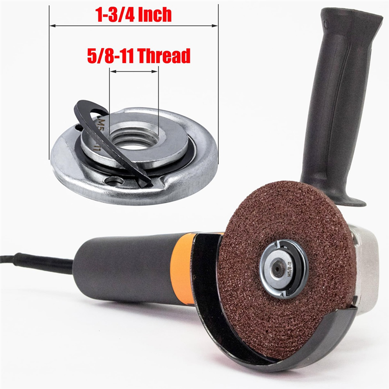 NCANRUI 2Pcs Quick Change Angle Grinder Flange Nuts 5/8-11 Grinder Nut Replacement Lock Nuts Grinder Locking Nuts. 
