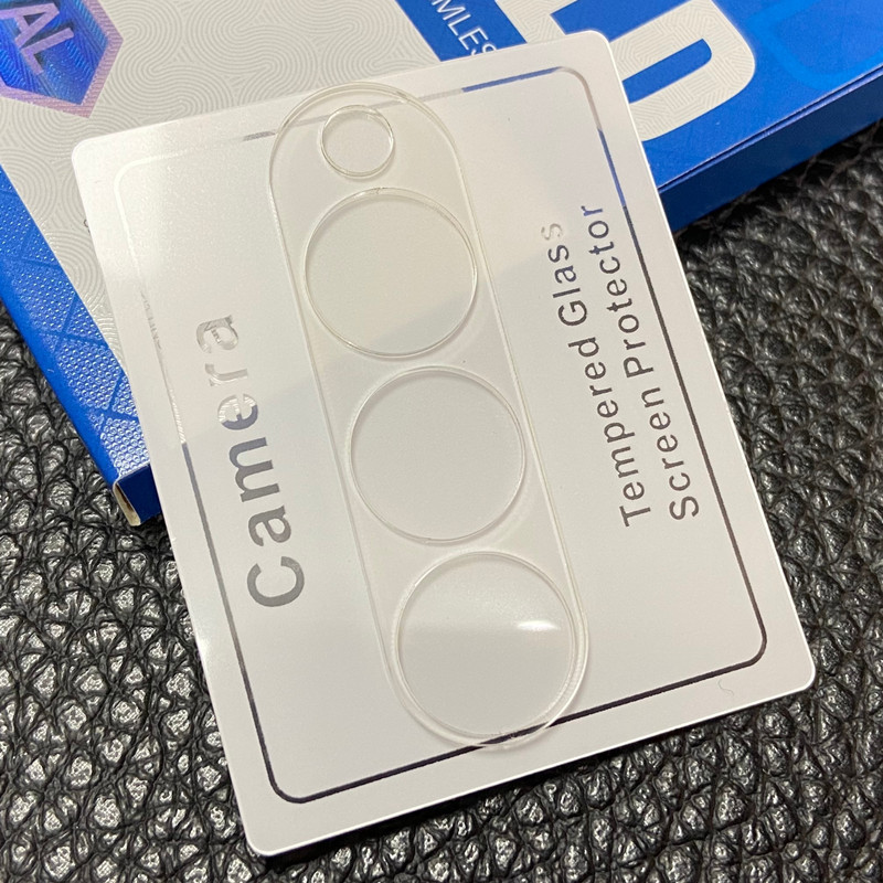 Applicable to Samsung Zfold3 Transparent Arc Edge Lens Protector Galaxy Z flip3 Mobile Phone Protection HD Glass Paster