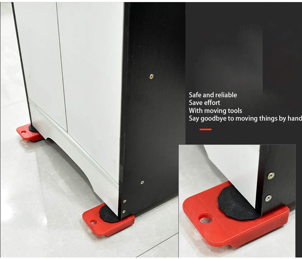 150KG FURNITURE MOVES TOOL 5 In 1 Mover Roller Moving Helper Furniture Appliances Mover Lifter Roller Logistics Helper System Tool Set With 4 Wheel Sliders Mover Table Sofa Removal Indoor . 