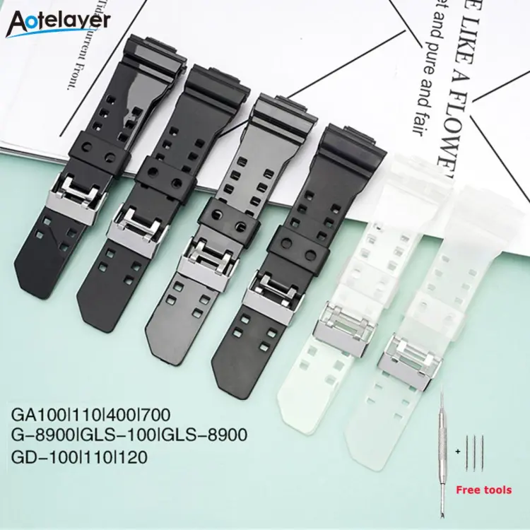 G shock rubber hot sale strap replacement