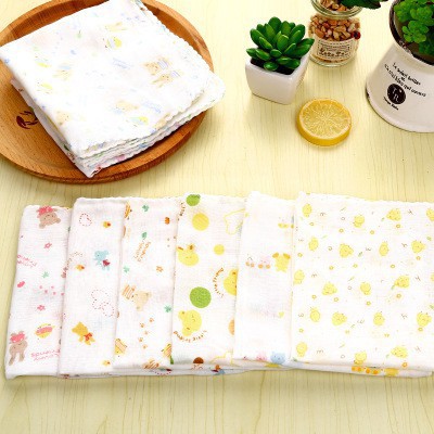 (New)10pc gauze handkerchief baby cotton aliva towel children