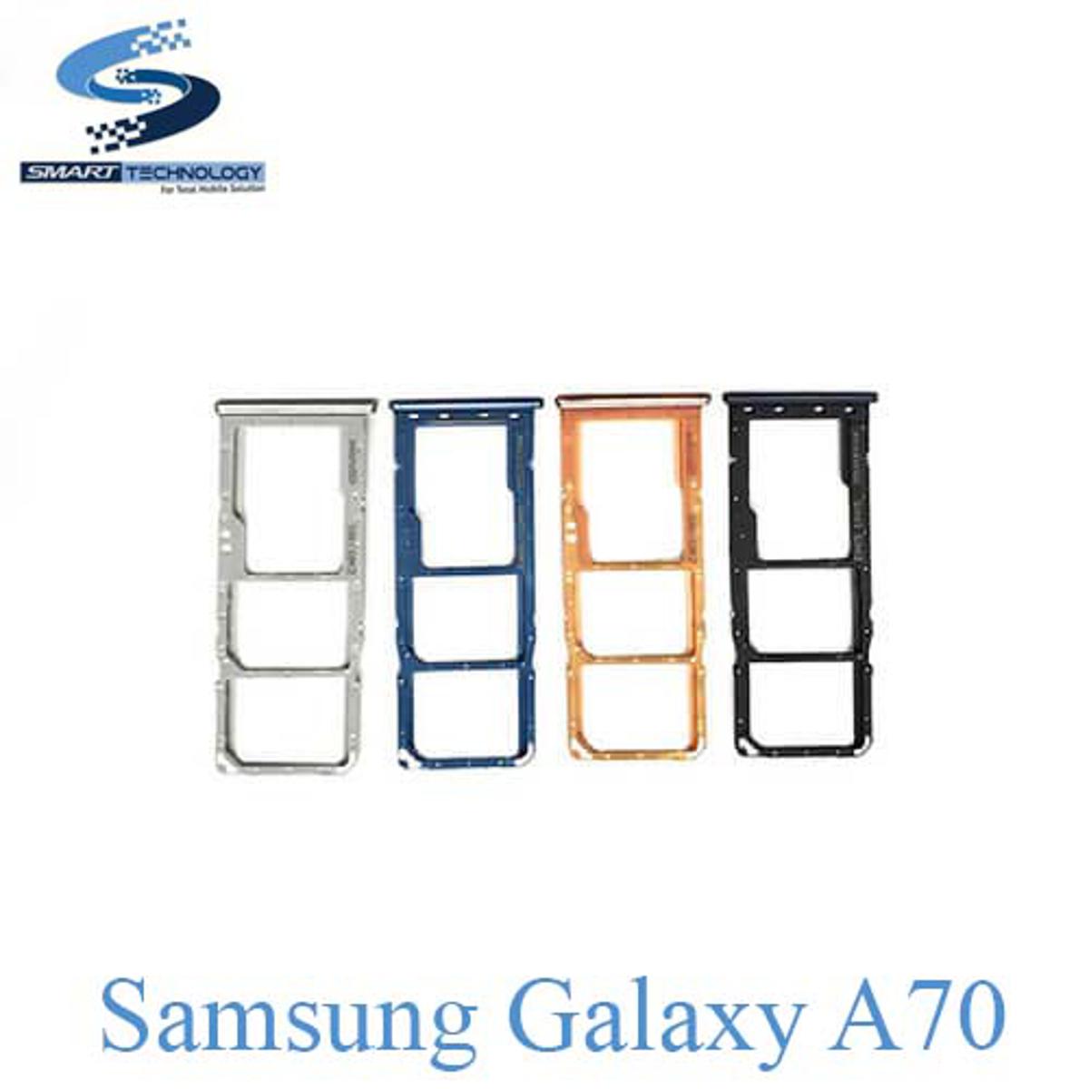 Sim Tray Dual Sim Door Memory Card Slot Replacement For Samsung Galaxy A70