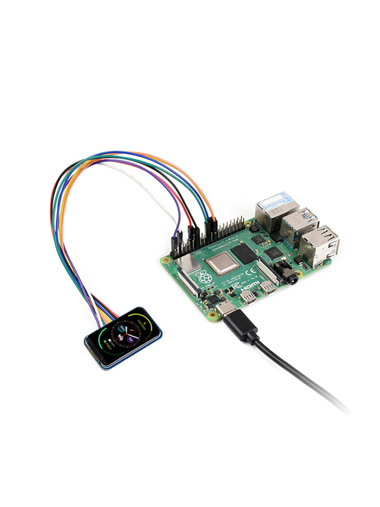 Micro Snow 13.3-inch Raspberry Pi CM4 all-in-one computer with HDMI high-definition capacitive touch screen supporting multiple systems. 