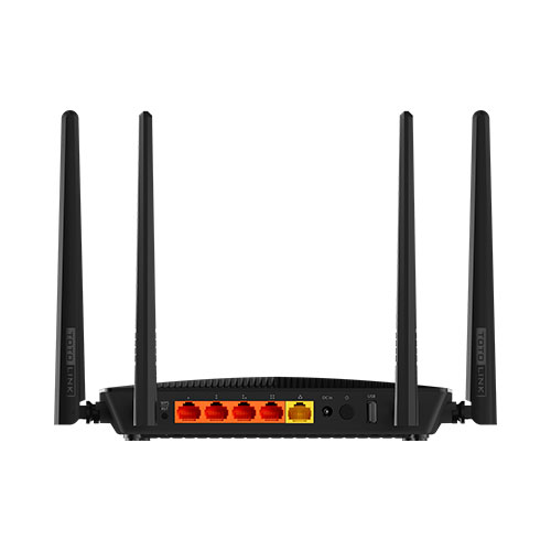 TOTOLINK A3002RU-V2 Dual Band AC 1200Mbps Gigabit Wi-Fi Router. 