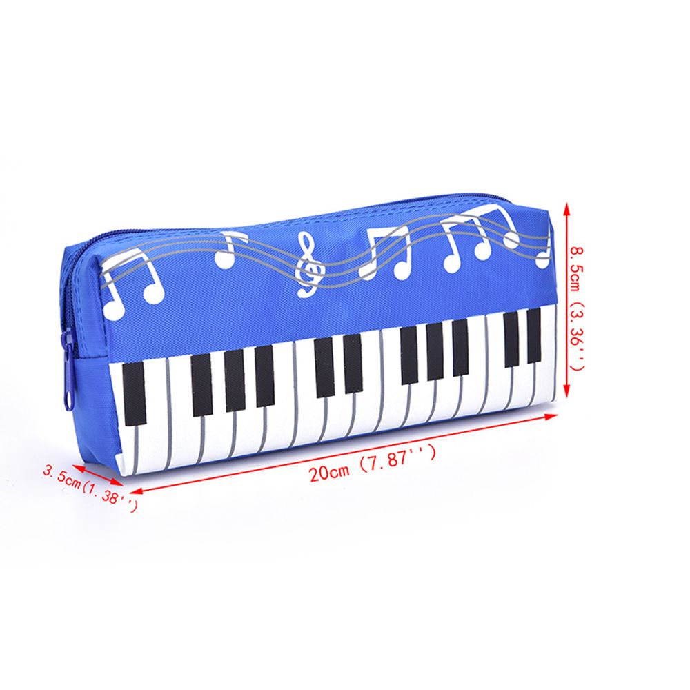 New Boy Creative ingle Layer Pen Bag chool tationery Muic Box Muical Pencil Cae tudent Pencil Cae Piano Note Pencil Bag Muical Note Piano Pouch. 