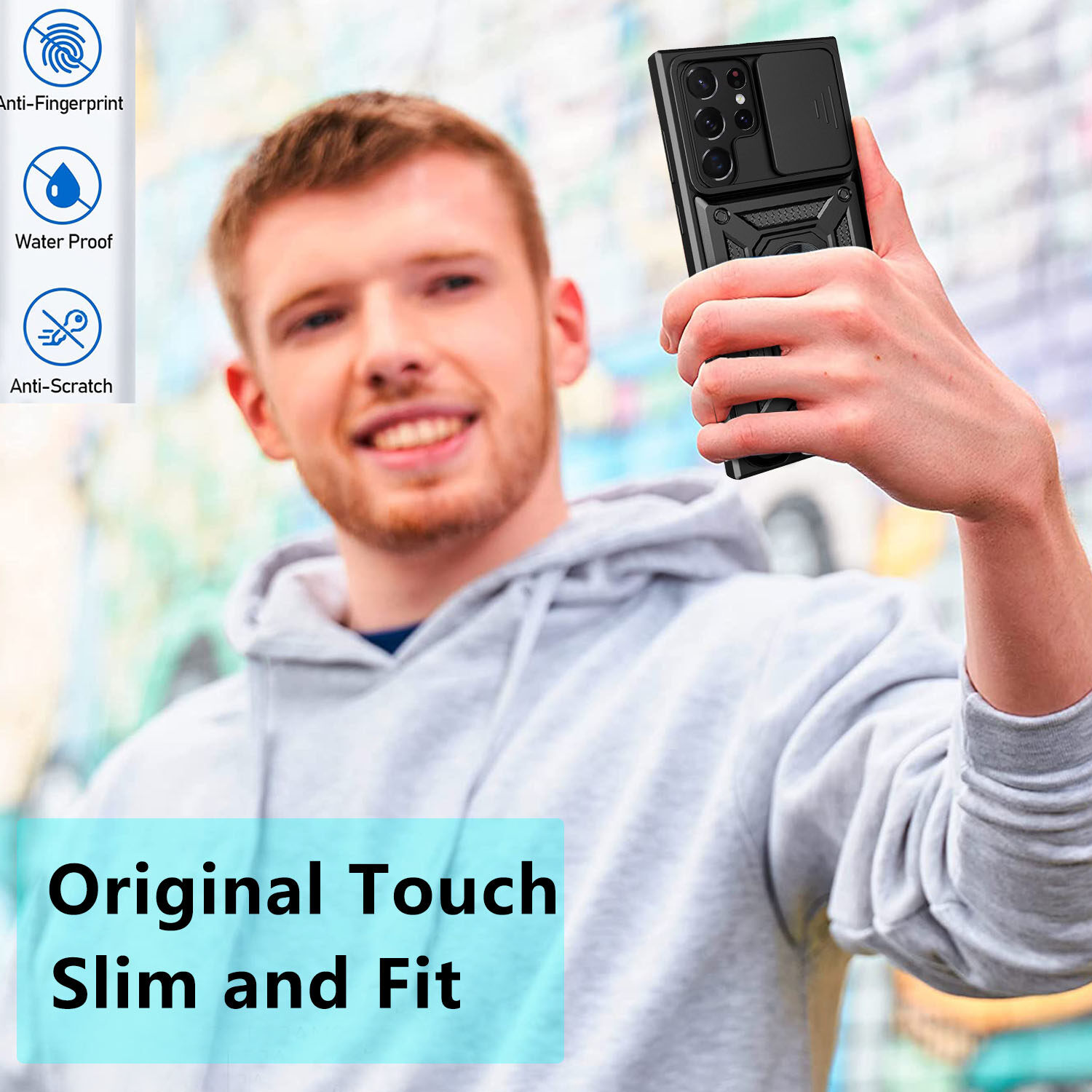 For Nokia G10 Case Armor Ring Slide Push Pull Window Camera Protect Ring Kickstand For Nokia G20 Cover. 
