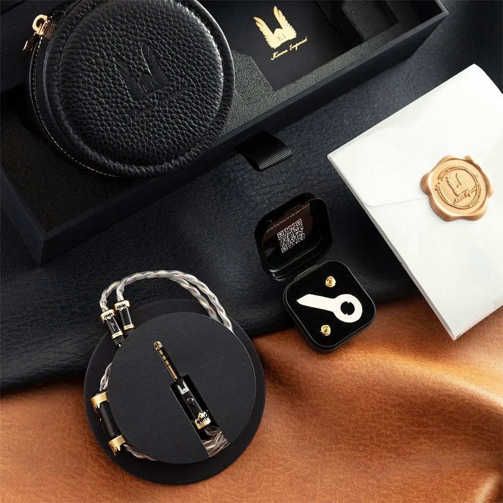 Kinera × Effect Audio Orlog Earphones Cable Professional UP-OCC 4/8 Core Earphone Cable Stage & Studio with MMCX/0.78mm 2 Plug. 
