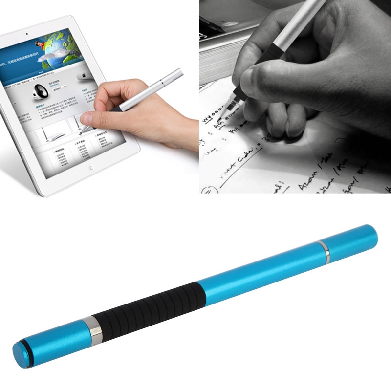2 in 1 Stylus Touch Pen + Ball Pen for iPhone 6 & 6 Plus / 5 & 5S & 5C, iPad Air 2 / iPad mini 1 / 2 / 3 / New iPad / iPad and All Capacitive Touch Screen. 