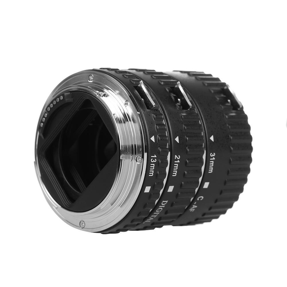 Auto Focus AF Macro Extension Tube Ring Lens Set for Canon EOS Lens M Mount. 