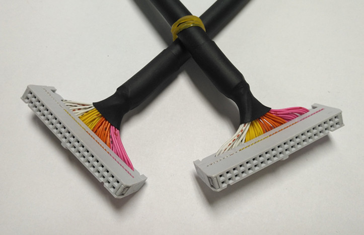 IDE shielding wire FC-64P round cable IDE-64P shielding wire FC64P. 