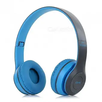 bluetooth headphones blue colour