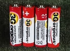 1.5V Battery (AA) (3G Orges) Specification