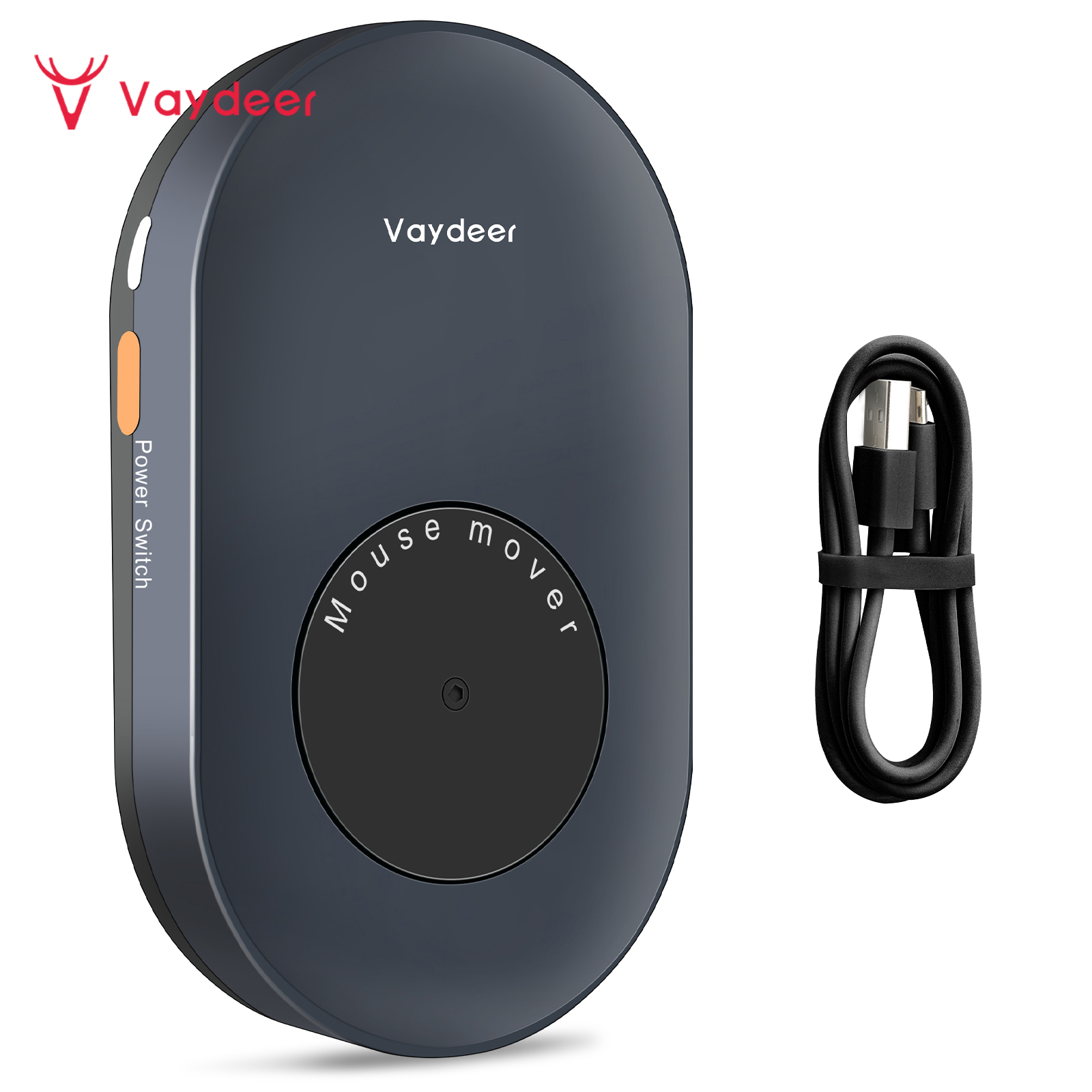 VAYDEER Mouse Jiggler Mouse Mover Mouse Movement with ON/OFF Switch for Computer Awakening