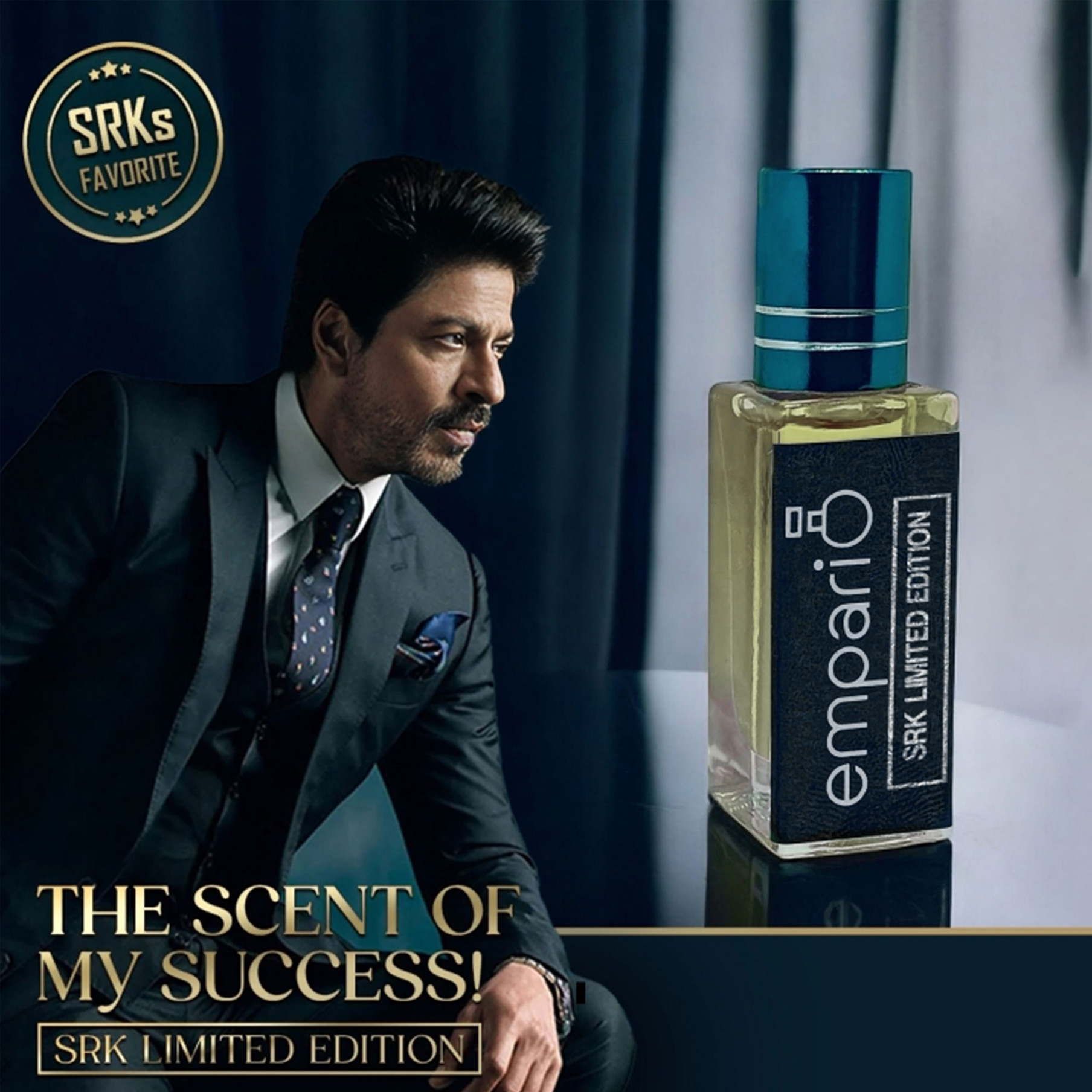 SRK Limited Edition Perfume: Discover the Captivating Combination of Dunhill Icon's Modernity and Tam Dao's Serenity