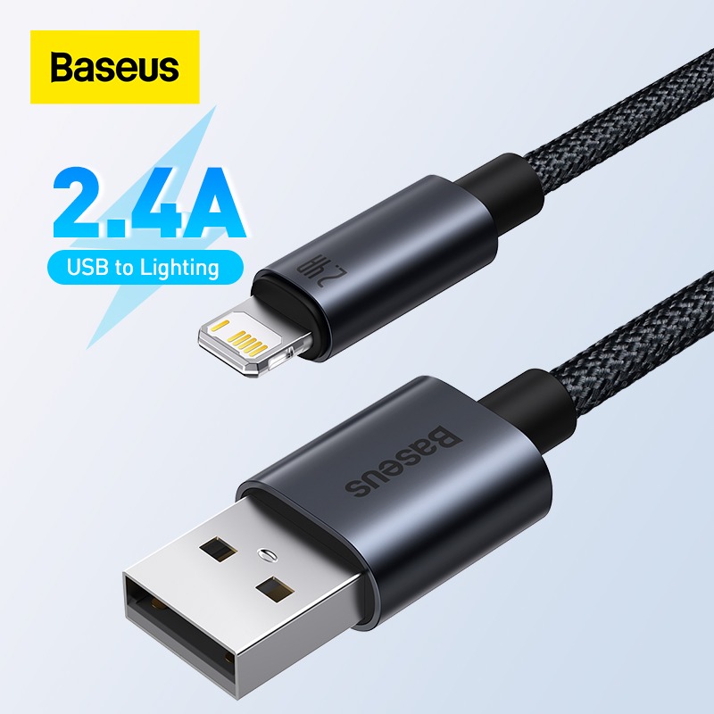 Cavo Caricatore 3 Piedi USB IPhone 12/11/X/8/7/6s/6/5 LED Sincronizzazione Dati Illuminazione Noodle