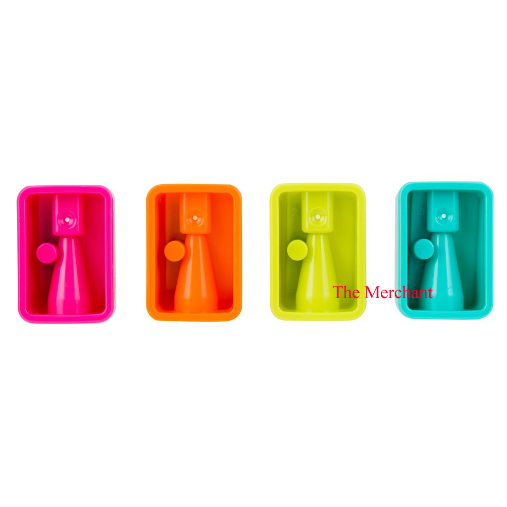 Deli 0594 Neon Sharpner - 4pc. 