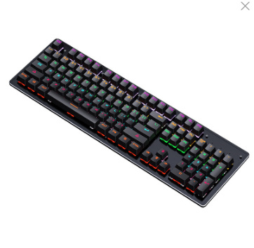 Crack K880 hot-swappable mechanical keyboard, gaming game, blue switch office computer keyboard, Russian wired keyboard. 