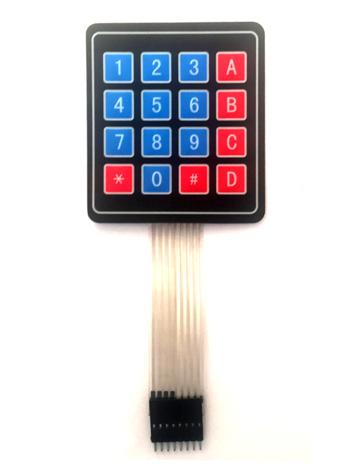 4x4 Keypad Interfacing for Arduino UNO