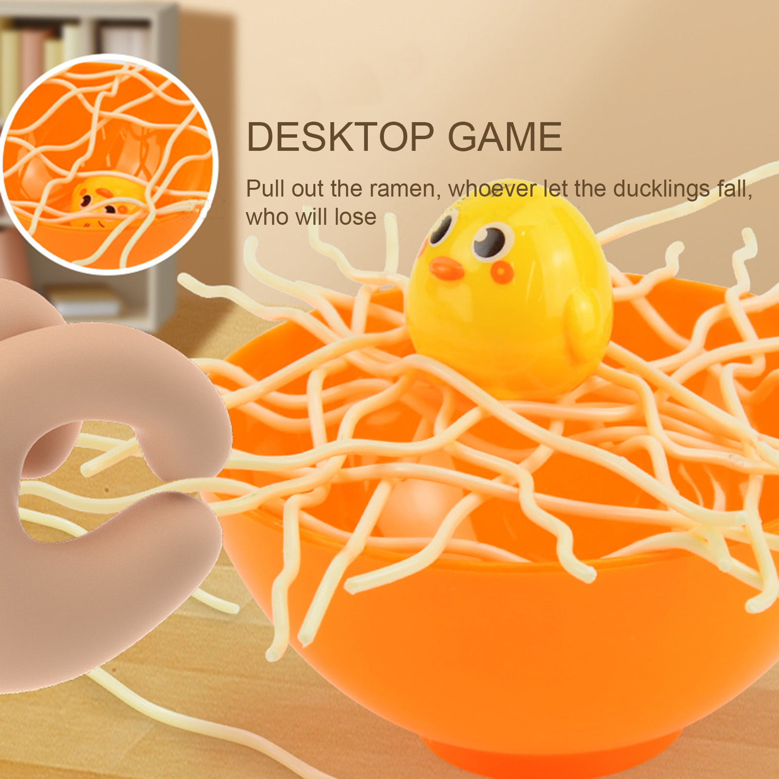 Family Game Night Activity Interactive Noodle Bowl Game Set Fun Intelligence Toy for Kids Develop Thinking Skills Social Interaction Desktop Mini Game for Hours of Entertainment. 