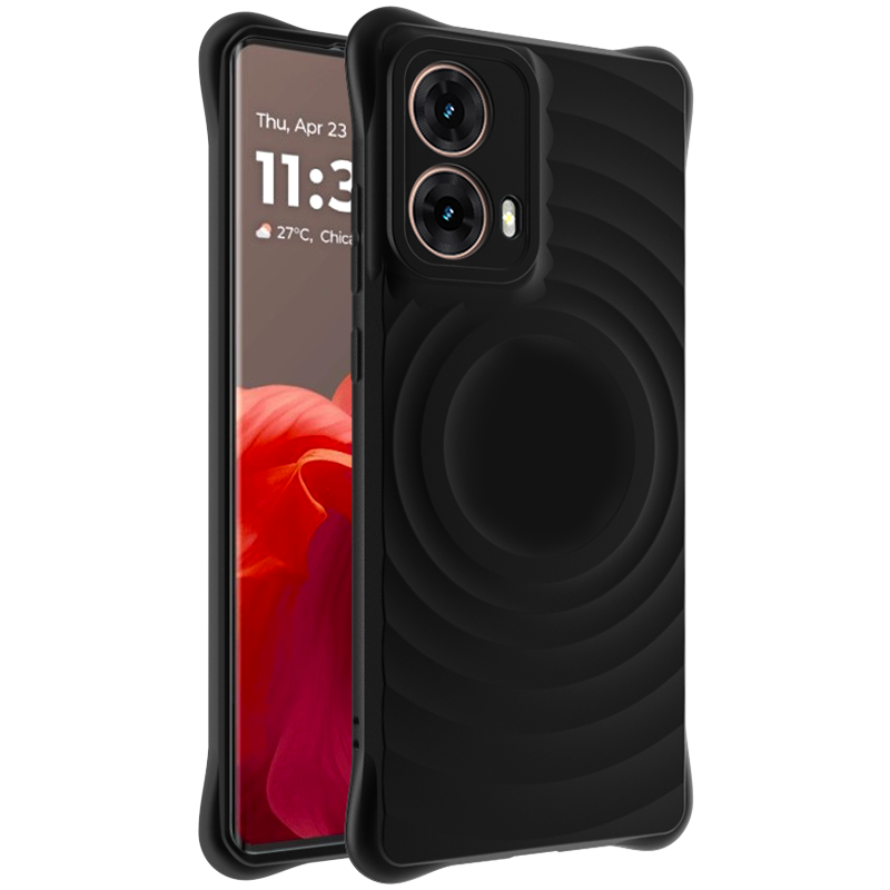 For Motorola Moto G85 5G Case Matte Finish Camera Protection Shockproof Back Cover Casing. 