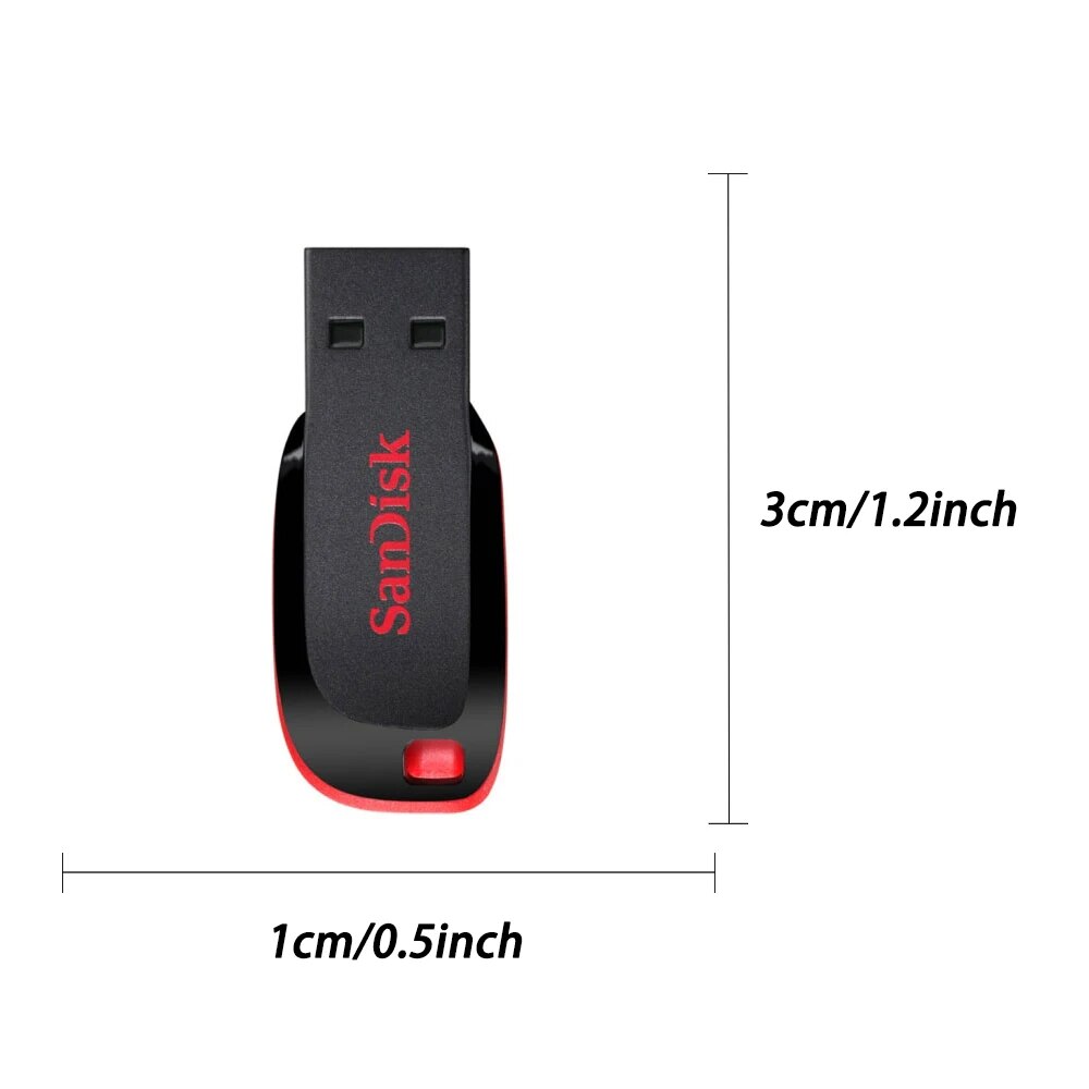 Sandisk Pendrive 128gb 64gb 32gb 16gb Mini USB Flash Drive 32 64 128 16GB Pen Drive 2.0 USB Stick Disk on Key Memory For Phone. 