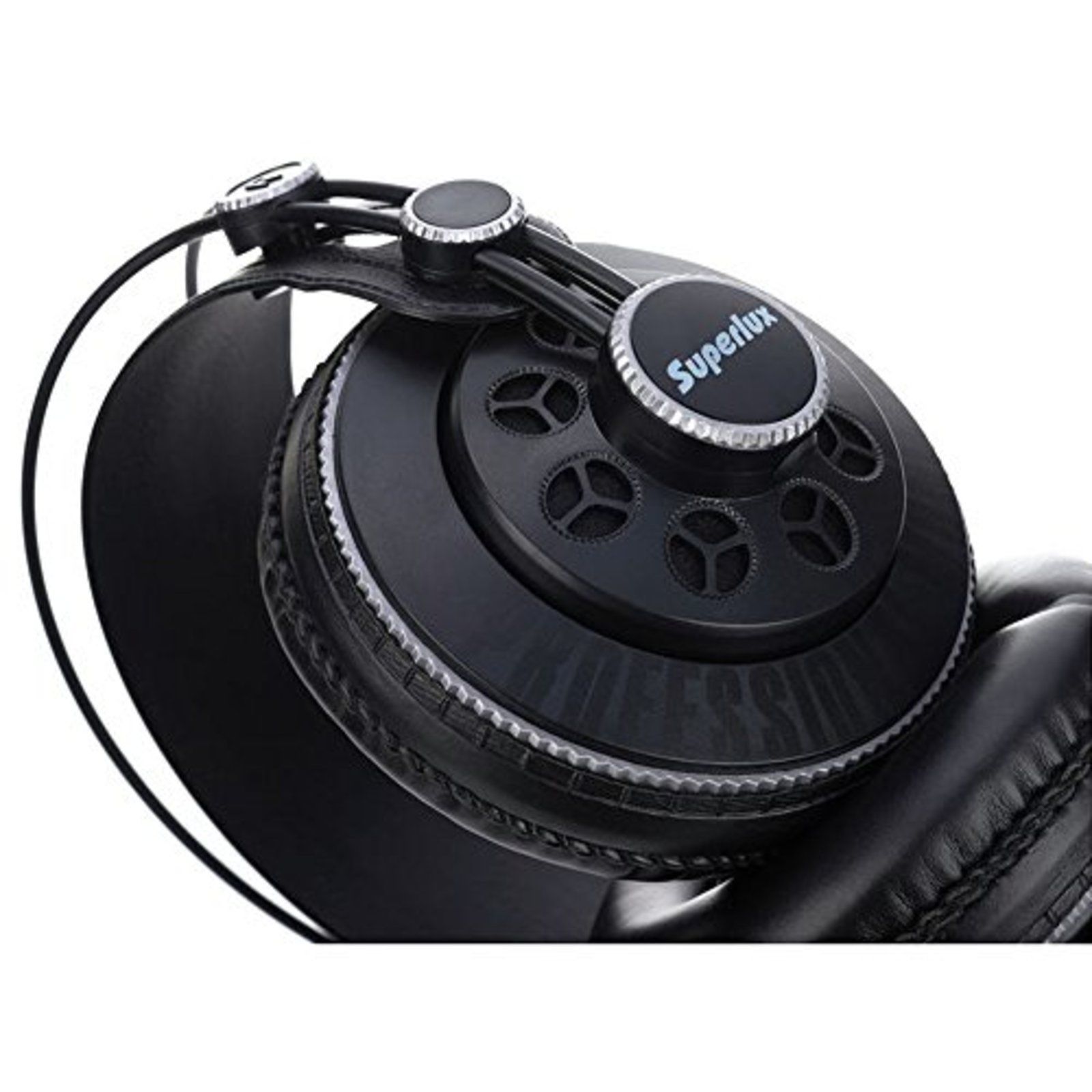 Professional Studio Headphones Superlux HD681B Semi-open Dynamic Stereo Monitoring Headset DJ Hifi Noise Cancelling Earphone. 