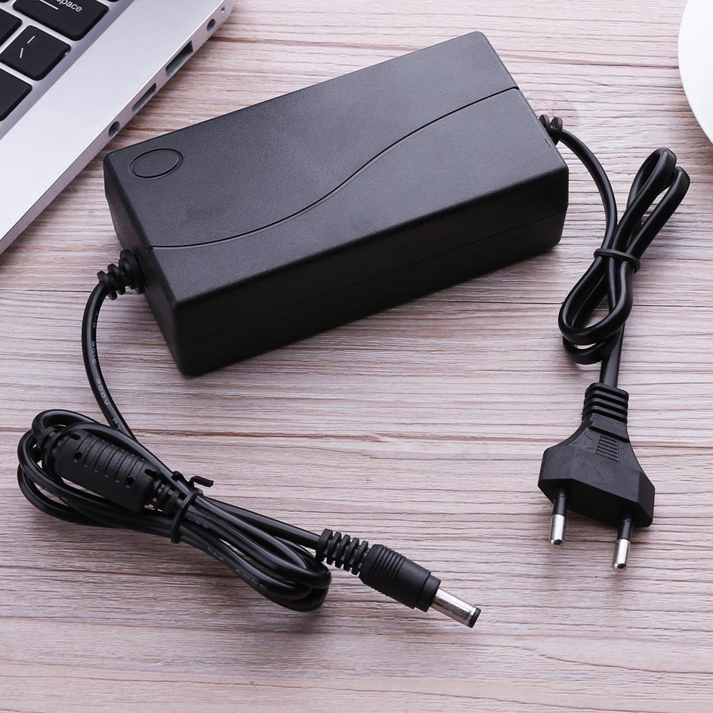 48V 3A Charger Power Supply 5.5x2.5mm Transformer Wall Adapter Multi-protection Input 100V-240V for POE Switch. 