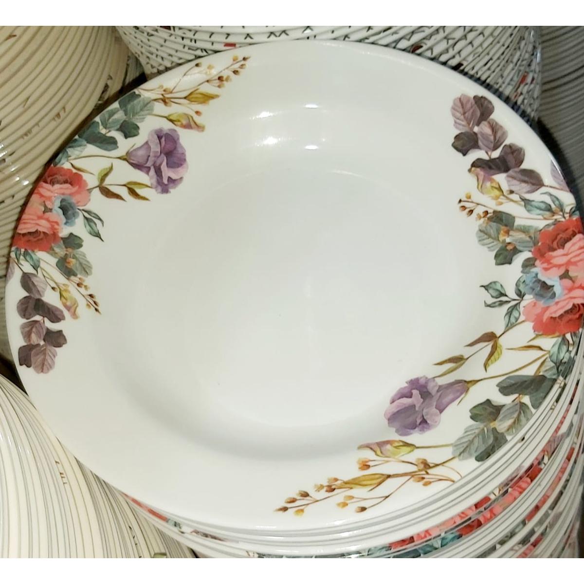 Melamine Microwave Safe Washable Dinner Plates Set - Pack Of 2- Durable And Convenient Dinnerware For Your Everyday Meals