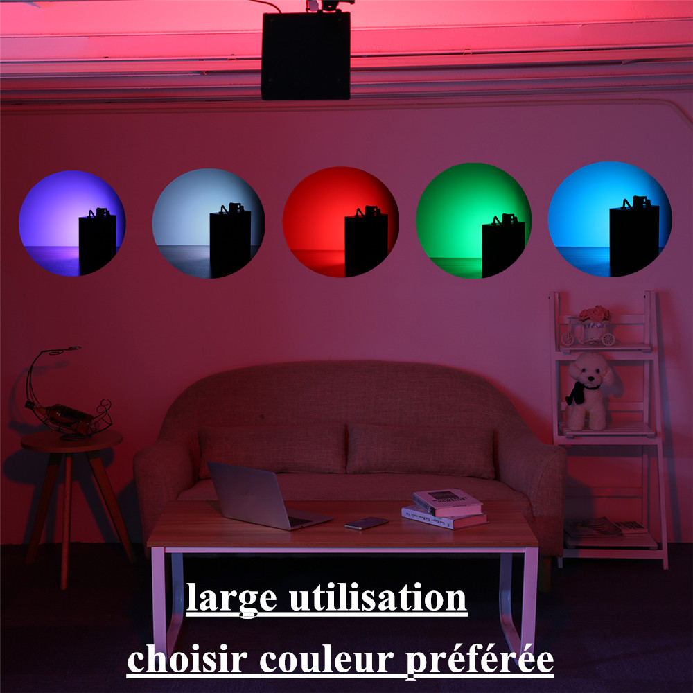 Durable SOLMORE 25W 108 RGB LED Strobe Lights Auto Sound Activated DJ Party Lights Adjustable Flash Speed Control with Remote Control for Stage Lighting Wedding Show Club Pub Parties. 