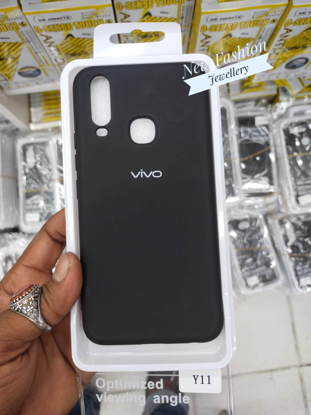 For Vivo Y11 \ Y3 Silicon Mobile Back cover - Phone - Camera - Camera