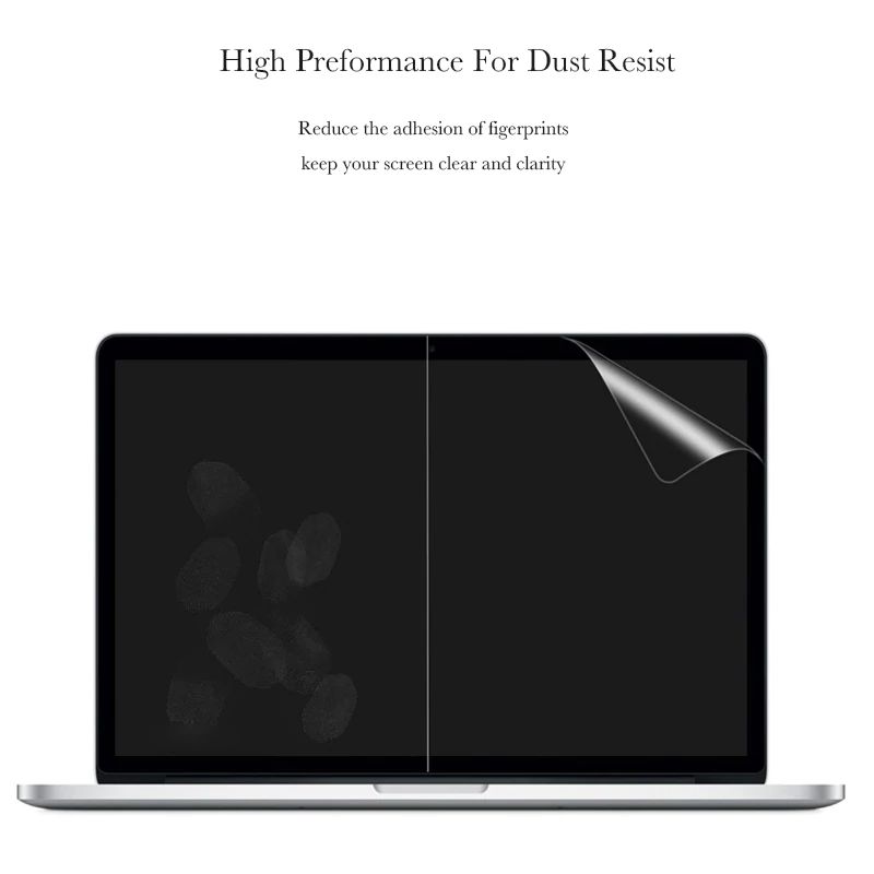 WiWU Macbook Screen Protector High Resolution Anti-glare Ultra Slim Anti-Scratching Film 2pack 2022 M2 Series 13.6 inchi. 